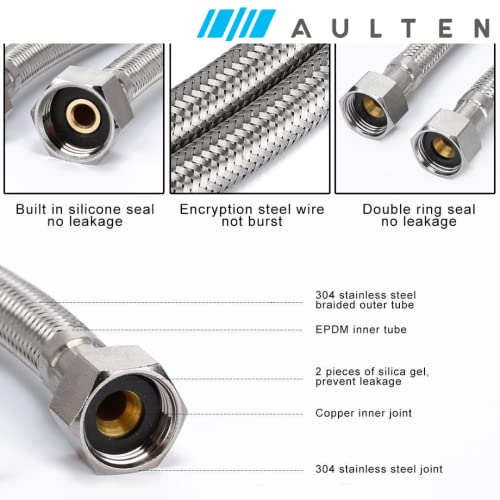 Image of AULTEN Stainless Steel Connection Pipes For Geyser