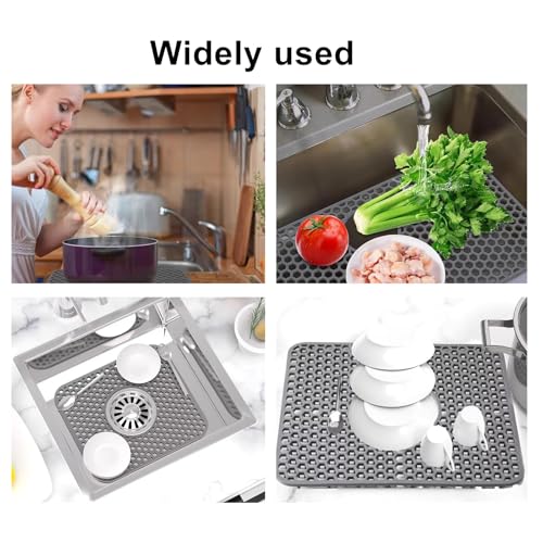 Protector de Fregadero de Cocina de Silicona Murtenze 2 Unidades miniatura 5