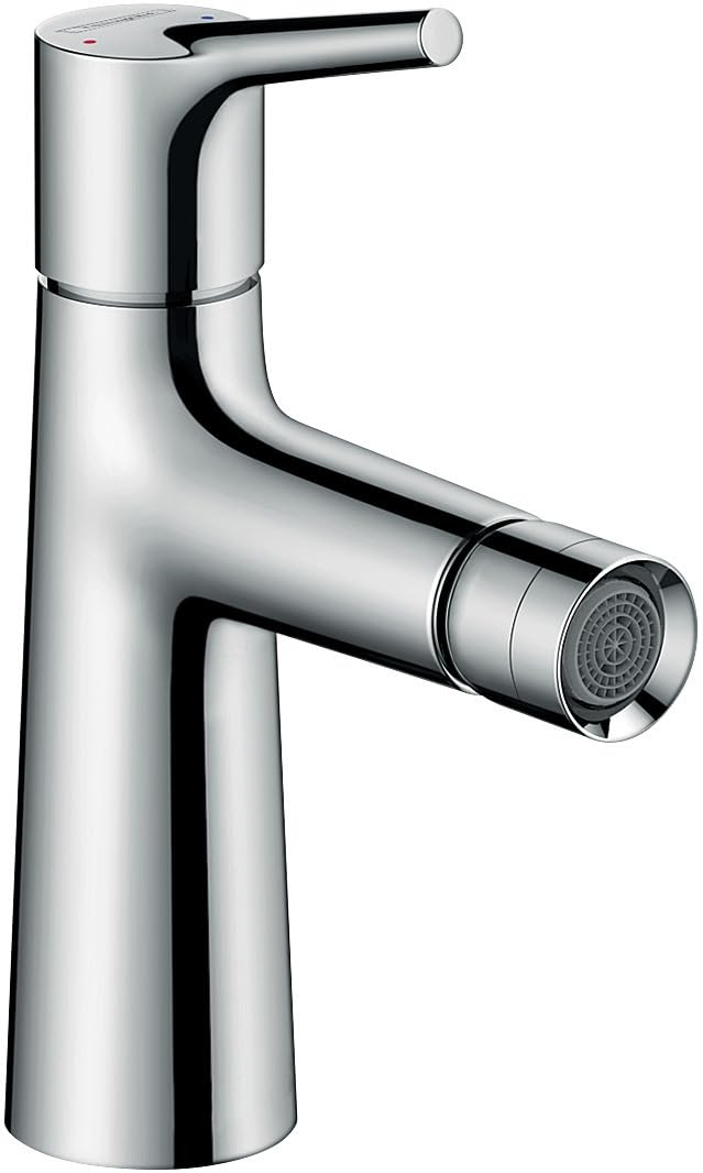 Hansgrohe Chrome Talis S Bidet Tap, Pop-Up Waste,