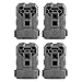 Stealth Cam 10MP Infrared Hunting Scouting Game Trail Camera w/ Video, 4 Pack