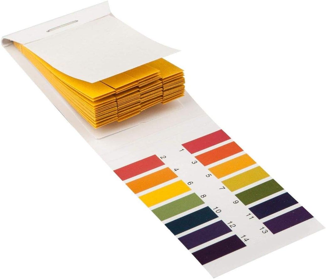 BESTOW® Universal Range 1-14 pH Test Paper Strips Litmus Testing Kit, 80 Stripes