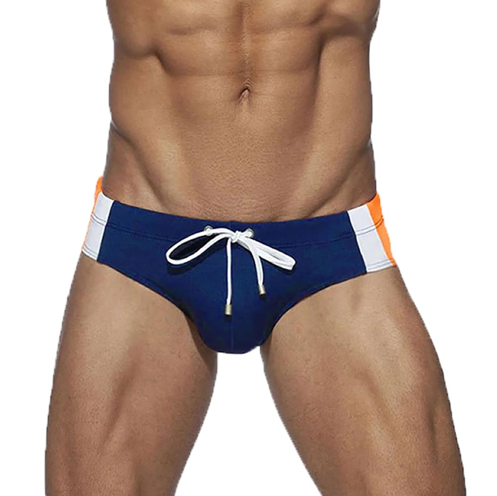 LikeJump Traje de baño para hombre, pantalones cortos de surf, traje de baño, parte inferior de bikini