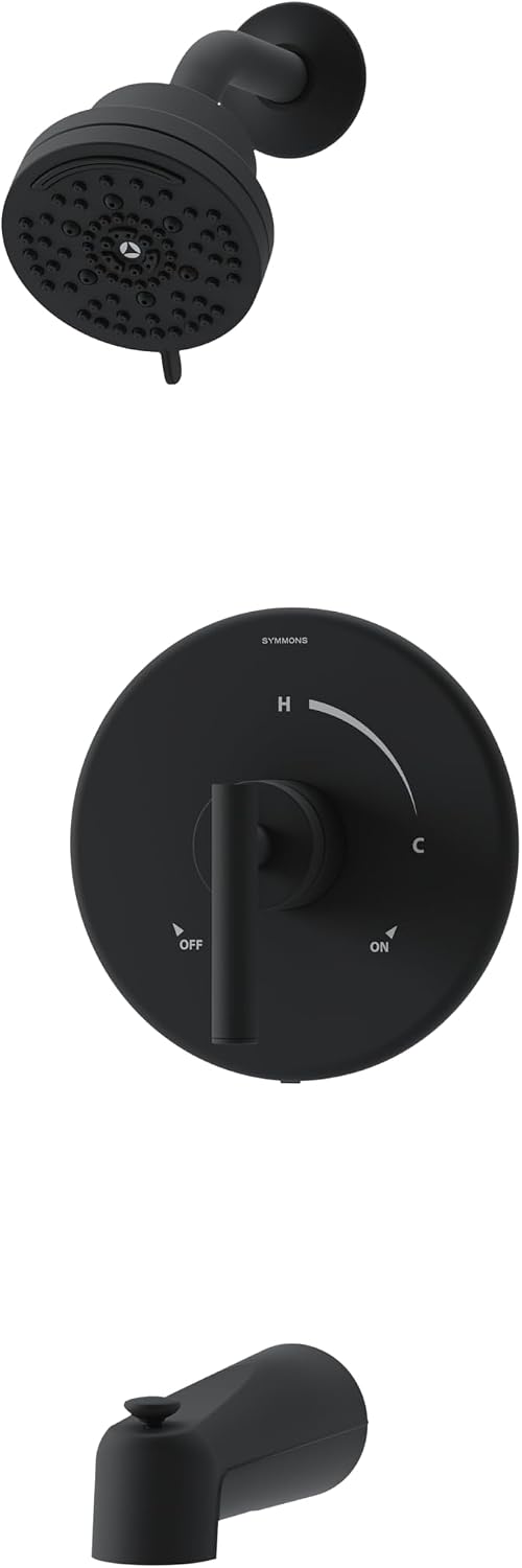 Symmons Dia HydroMersion Multi Spray Single Handle Tub and Shower Faucet Trim Kit - 2.0 GPM