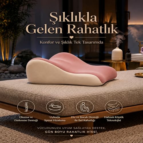 Viscora Premium Relax Ortopedik Destek ve Pozisyon Yastığı (1, Poliüretan (PU))