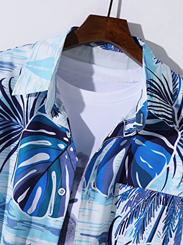 Image of LERIYA FASHION Men's Rayon Shirt - Summer Button Down Shirts | Half Sleeve Printed |Formal |Casual Stylish (Available in Plus Size)