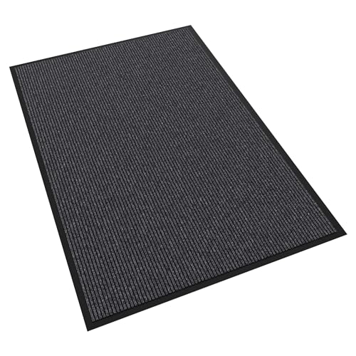 Front Door Mat, 72" x 48" Heavy Duty Indoor Outdoor Doormat, Non-Slip Welcome Mats for Entryway, Rubber Backing Low Profile Commercial Door Mats