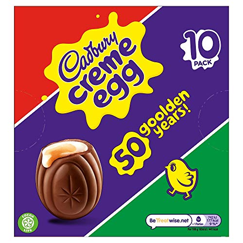 Cadbury Chocolate Creme Eggs (400 Grams 10 Pack)