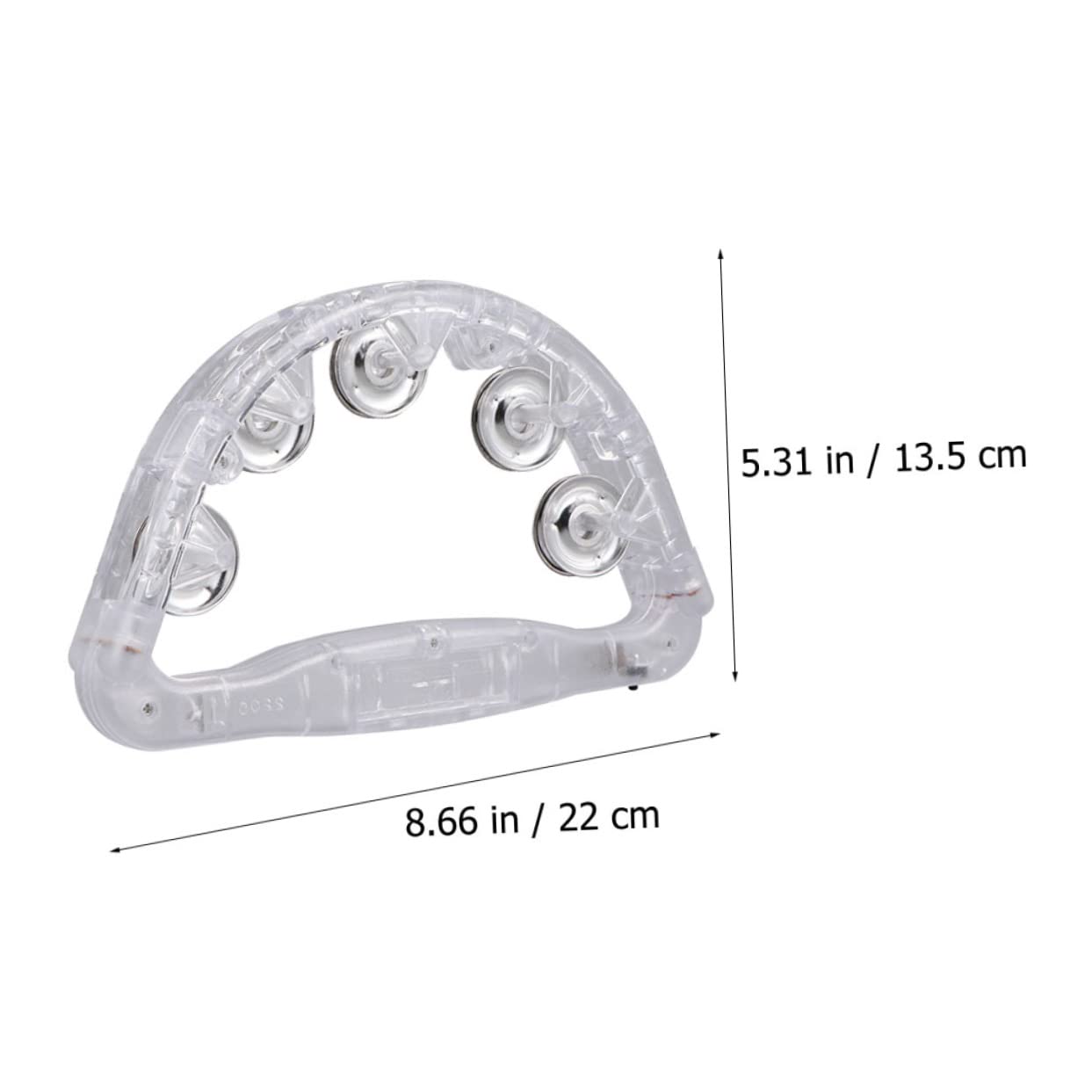 SUPVOX Luminous Handbell Rattle for Parties Lightweight High Grade Material for Festivals Birthdays Holidays and Sports Events Fun Present Choice for Friends and Family