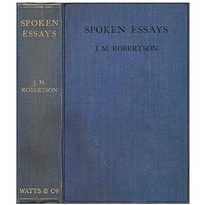 SPOKEN ESSAYS