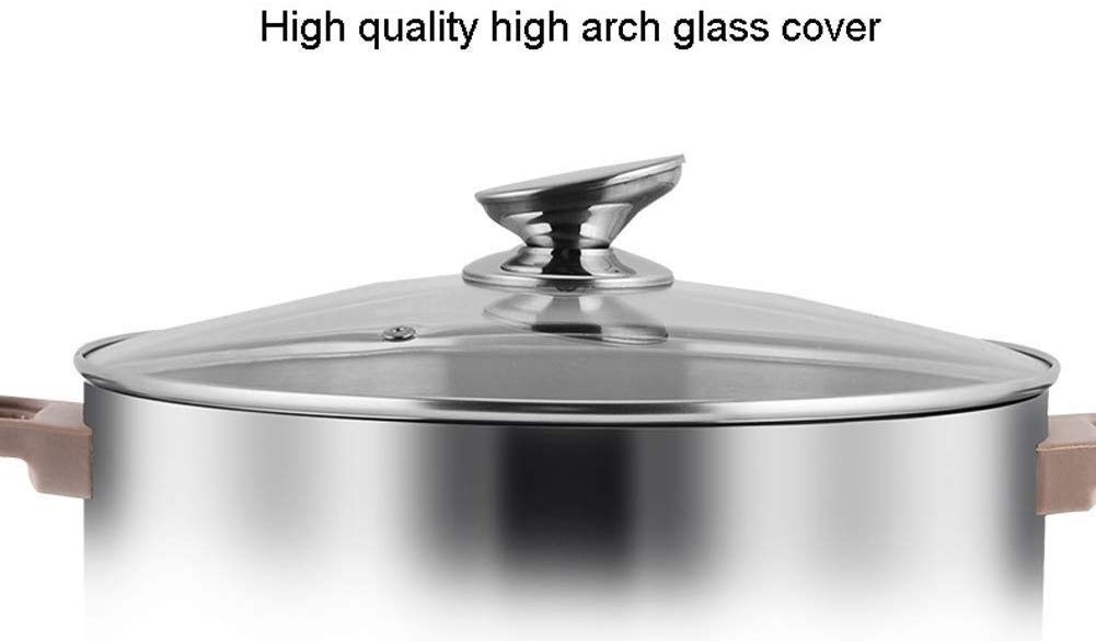 Vaporera eléctrica for alimentos, vaporera Vaporera for alimentos saludables con bandeja for arroz y granos Apagado automático y ebullición Protección antisecado Control flexible del calor Vaporera el