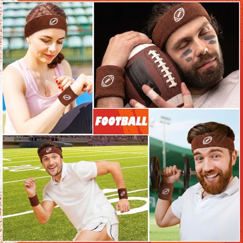 Image of Jadive Italia Mexico USA Number 15, 1 Sweatband Set Absorbing Headband and Sports Wristband Headband Costume