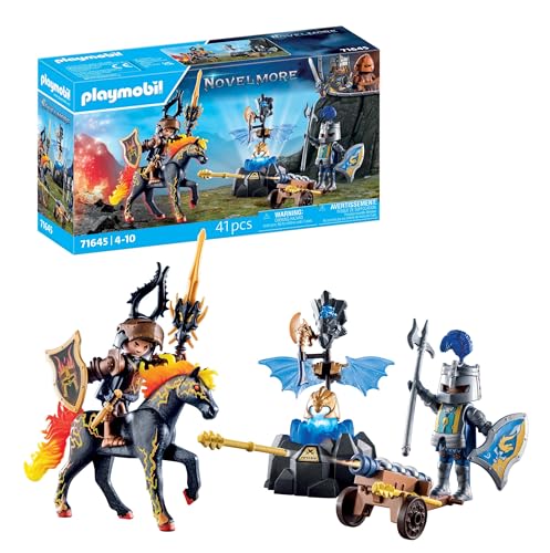 PLAYMOBIL Novelmore 71645 Bewachung der Rüstung, inklusive Zwei Rittern,...