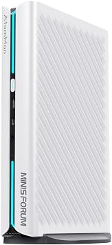 MINISFORUM G1 Pro Mini PC AMD Ryzen 9 8945HX16C/32T, up to 5.4GHz 32GB DDR5 1TB PCIe4.0 SSD Desktop Computer, 2xHDMI|2xDP2.1|DP1.4 Outputs, 5G LAN, WiFi7, BT5.4, RTX 5060 Graphics Gaming PC