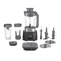 Ninja CO401B Foodi Power Blender Ultimate System with 72 oz Blending Food Processing Pitcher XL Smoothie Bowl Maker