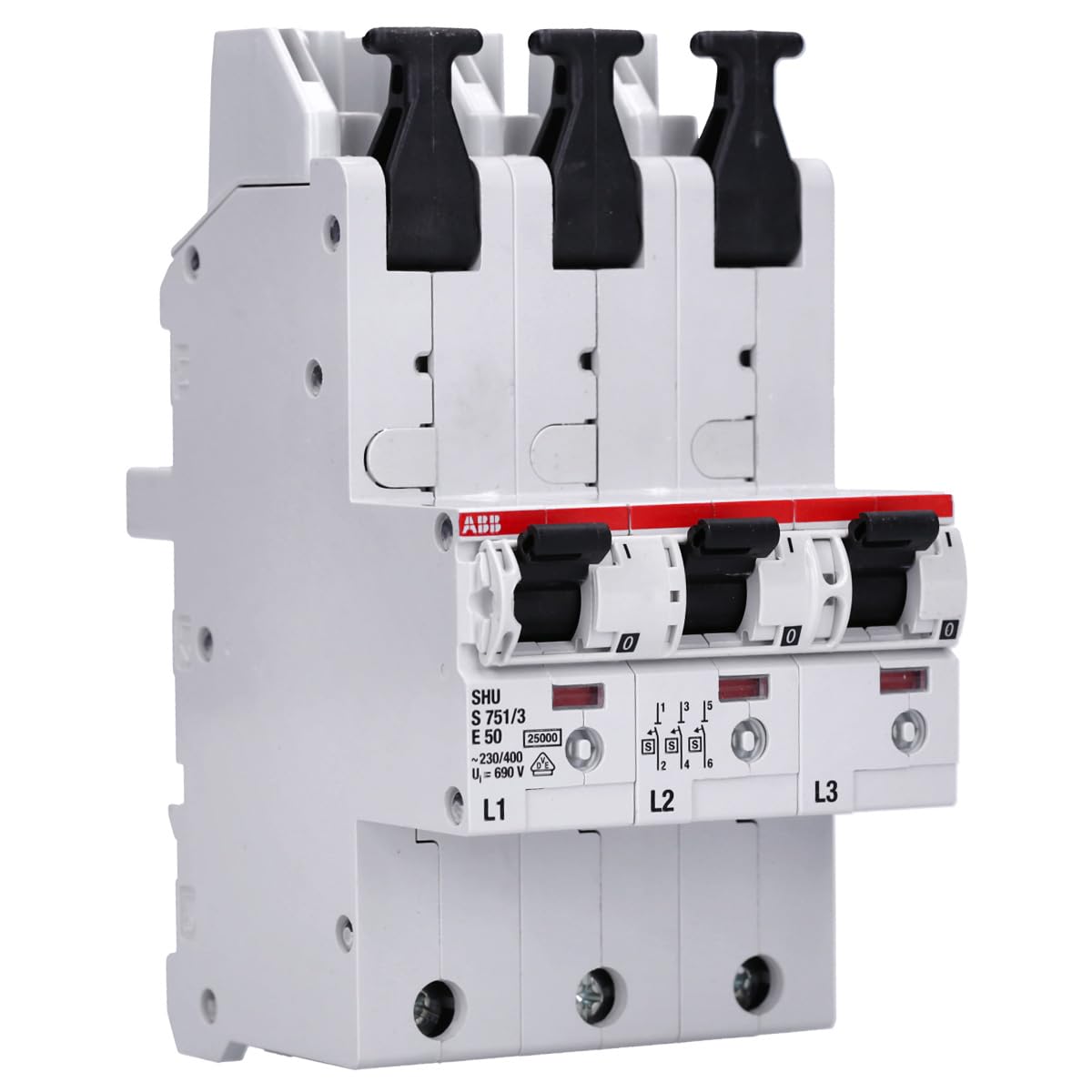 ABB Hauptsicherungsautomat SHU S751/3-E50