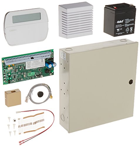 DSC TYCO Alarm System kit - PC1616 with RFK5501 Keypad Ver 4.6 and accessories