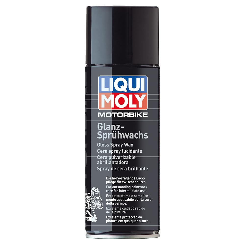 Liqui Moly Cera Spray Lucidante Moto 400 Ml - Protezione Brillante E Durevole