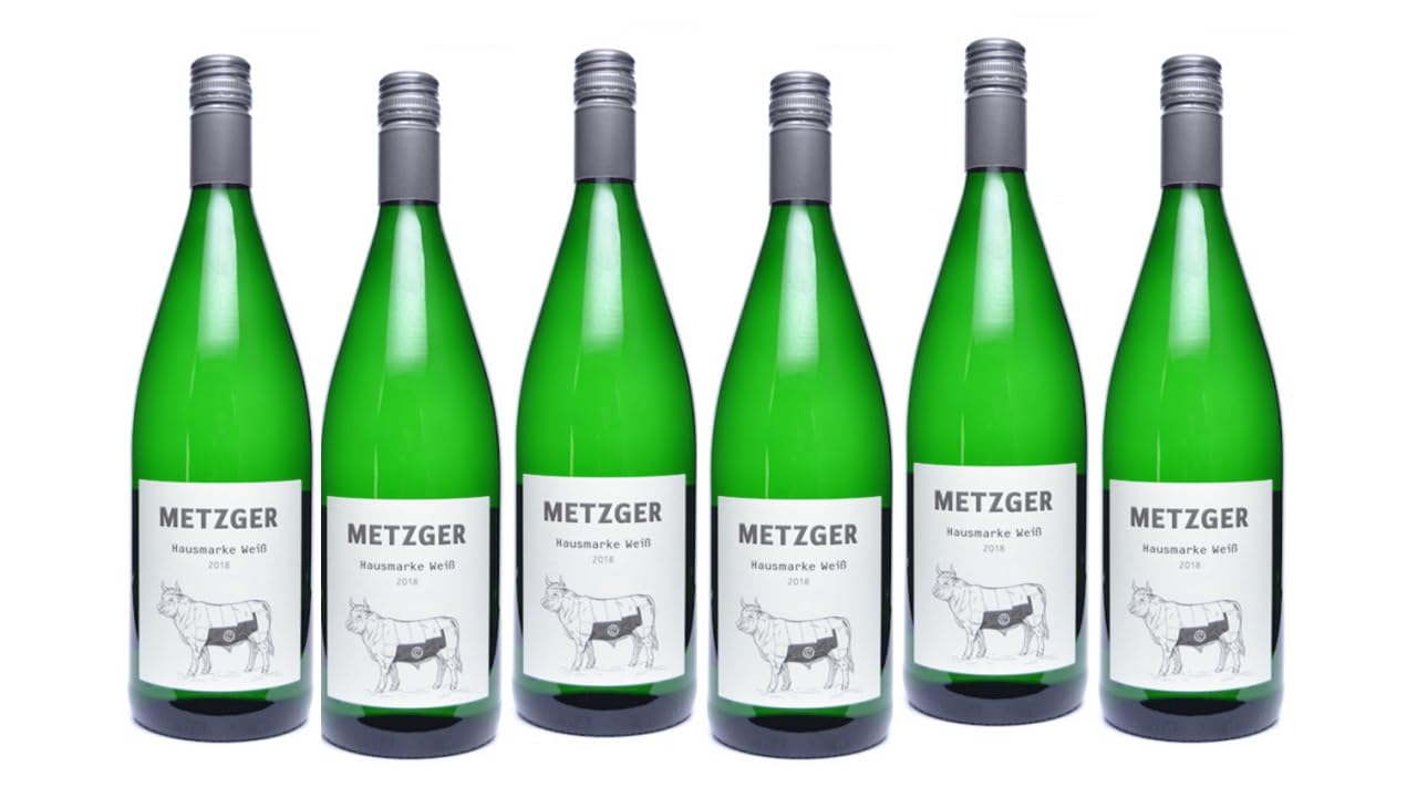 Weingut Metzger Hausmarke weiß NV trocken (6 x Flasche)