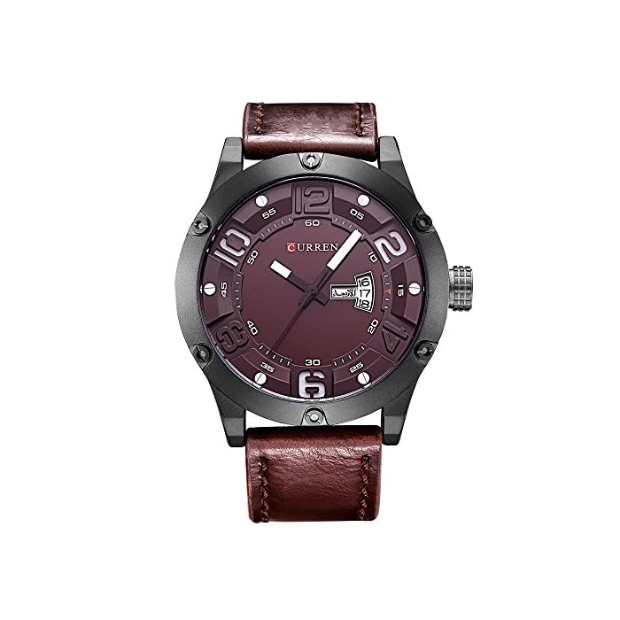 CURREN Military Quartz Man Watch Men Watches Top Brand Luxury Famous Male Clock Reloj de Pulsera - Imagen 2