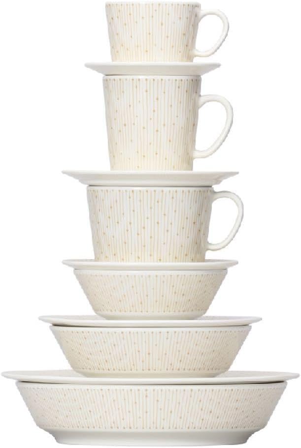 アラビアARABIA マイニオ プレートセット ベージュ 150周年 2024 楽天