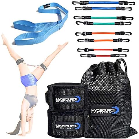 Kinetic Bands Gymnastics Fitness Training Combo (User Weight is Equal to or More Than 110 lbs) Cover