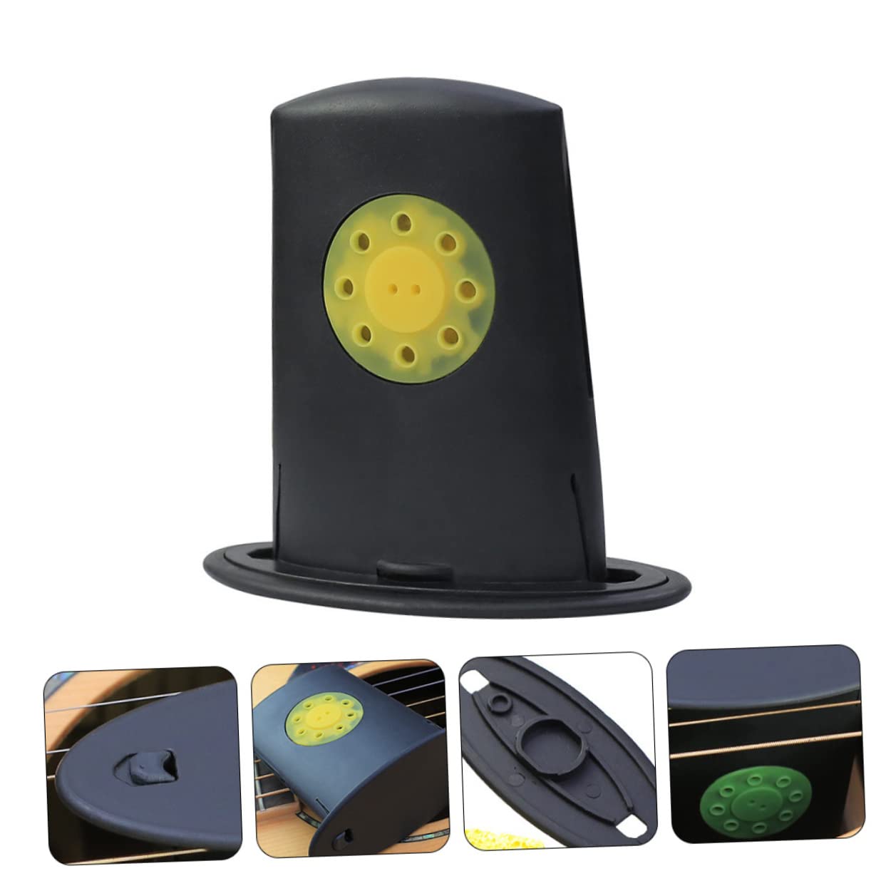 TOYANDONA 4pezzi Umidificatore Portatile Per Chitarra Acustica Regolatore Di Umidità Per Strumenti Musicali Previene Crepe e Deformazioni Facile Da Usare Design Antigoccia Compatibile Con
