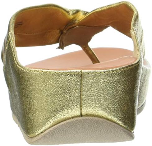 Fitflop Women's Heels Open Toe Sandals, Gold Artisan Gold 667, 8 | Image 2