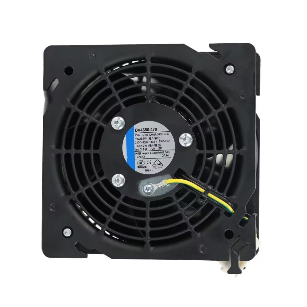 ebm-papst DV4650-470 17.7W 230VAC 50hz 110mA 2650rpm DV 4650-470 Supply of UBA Cathodic Protection Panel Cooling Fan
