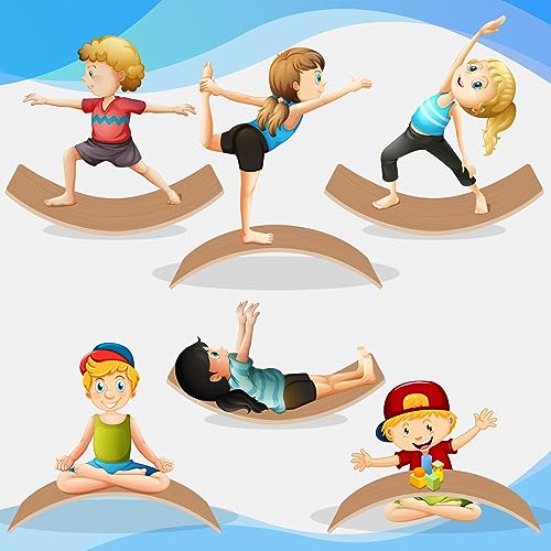 Play-In-Joy BBOARD-25 Balance Board Kids, 35 Inches Wobble Board thumb #6