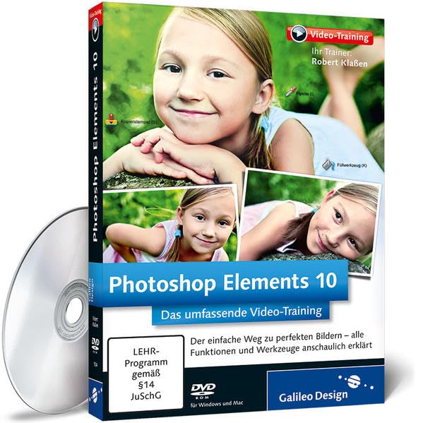 Photoshop Elements 10 - Das umfassende Video-Training