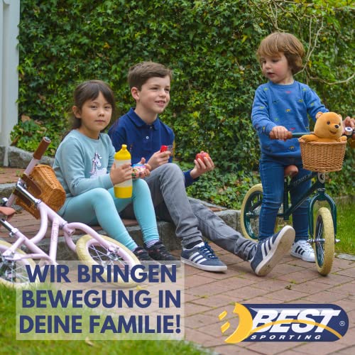 BEST SPORTING Laufrad ab 2 Jahren I Holz Laufrad 10 Zoll I Kinder Laufrad Holz I rot I hochwertiges Kinderlaufrad mit Eva-Schaum-Reifen I Laufrad Kind I Laufräder Kinder – Bild 6