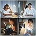 Vont LED Clip On Reading Light, Book Light, 16 Eye Protection LEDs, Bed Light, Clip on Light with 3 Brightness Level, USB Rechargeable, Reading Lamp with Slick Touch Control, Perfect for Reading