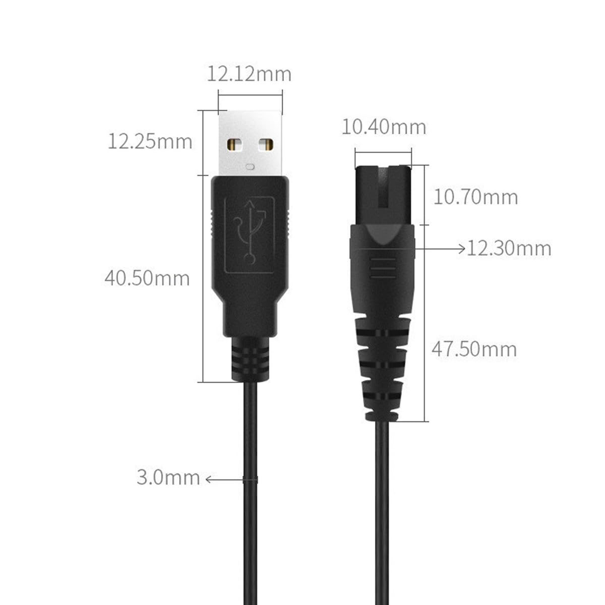 Ładowarka odpowiednia do irygatora do zębów Pecham Kompatybilna z irygatorem do zębów Nicwell/Insmart Części zamienne do kabla ładującego USB