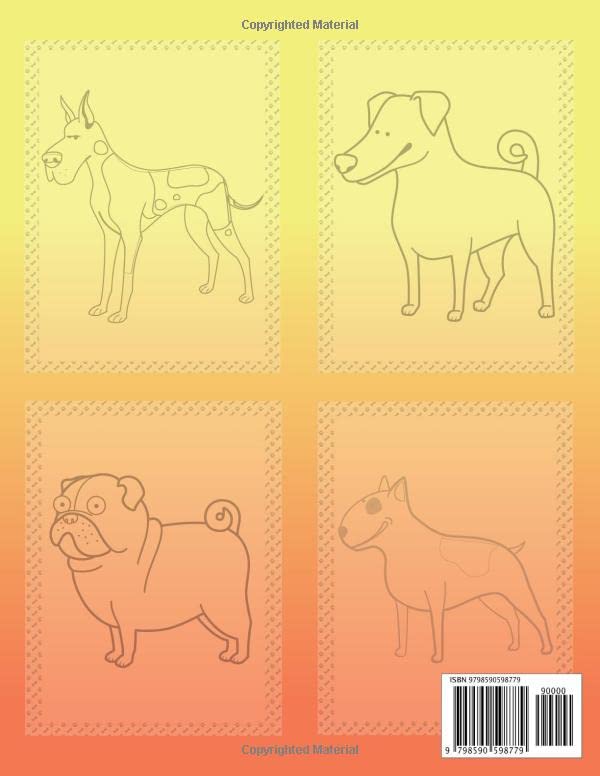 Dog Coloring Books For Kids Ages 8-12 (My First I Can Color): A Dog Lover gifts For Toddlers Who Love Dogs | I Love My Doggie | Books About Dogs For ... and Girls with Dogs & Puppies | Activity Book image 3