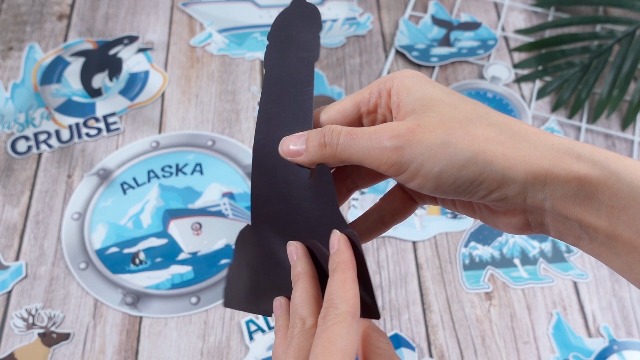 Blosssound 16 imanes decorativos Alaska para puerta miniatura 7