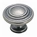 3-Ring Inspirations Knob - Weathered Nickel (Set of 10)