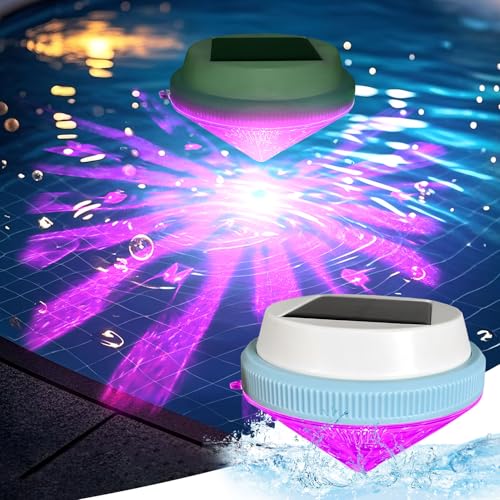 Yarteim Schwimmende Solar Poolbeleuchtung,Solarleuchten Teichbeleuchtung,7 Farbwechse Wasserdichtes Pool Lichter,Pool Beleuchtung Unterwasser,Solar Pool Licht für Außenbereich,Teich Deko,Pool Zubehör Yarteim Schwimmende Solar Poolbeleuchtung,Solarleuchten Teichbeleuchtung,7 Farbwechse Wasserdichtes Pool Lichter,Pool Beleuchtung Unterwasser,Solar Pool Licht für Außenbereich,Teich Deko,Pool Zubehör