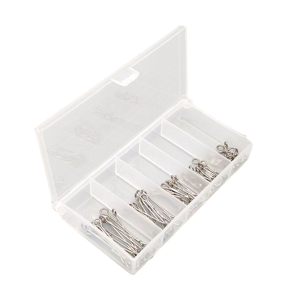 50 pcs Articulated Fish Shank Streamer Fly Tying Shank Pike Fly Tying Material Size Standard Long