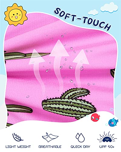 Image of SURF CUZ Boys Swim Trunks with Boxer Brief Liner Toddler Boy Stretch Swimsuit Shorts Quick Dry Swimming Trunks Bathing Suit