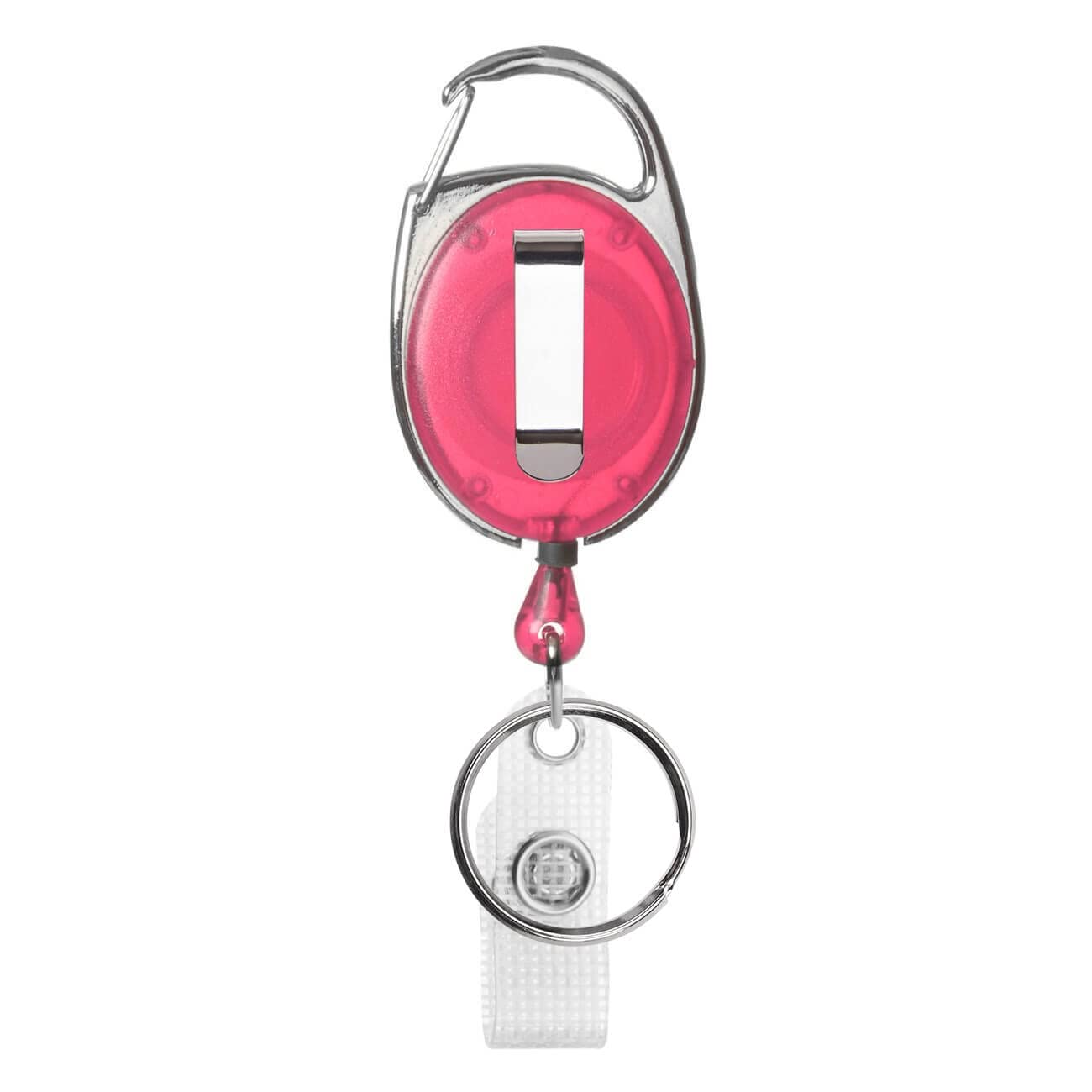 Badgejojo roze Jojo met karabijnhaak riemclip Badge houder voor kaart covers ID-kaarthouders sleutels karabijnhaak sleutelhanger met metalen clip Badgejojo roze Jojo met karabijnhaak riemclip Badge houder voor kaart covers ID-kaarthouders sleutels karabijnhaak sleutelhanger met metalen clip