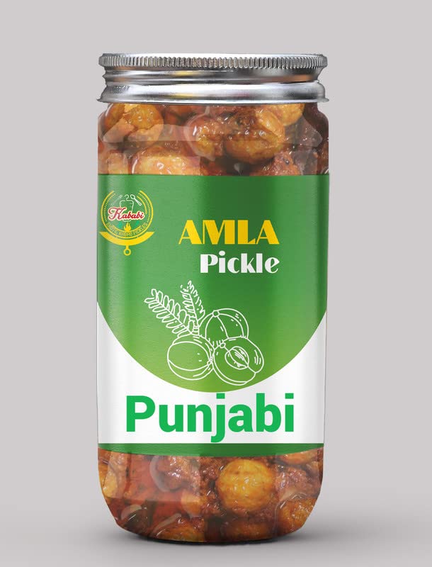 Punjabi Amla Pickle casero fresco amlagrosella espinosa Ka Aachar (400G) - Receta de la madre  Pepinillo orgánico del norte de la India  Encurtido disponible en Yaxa Peru