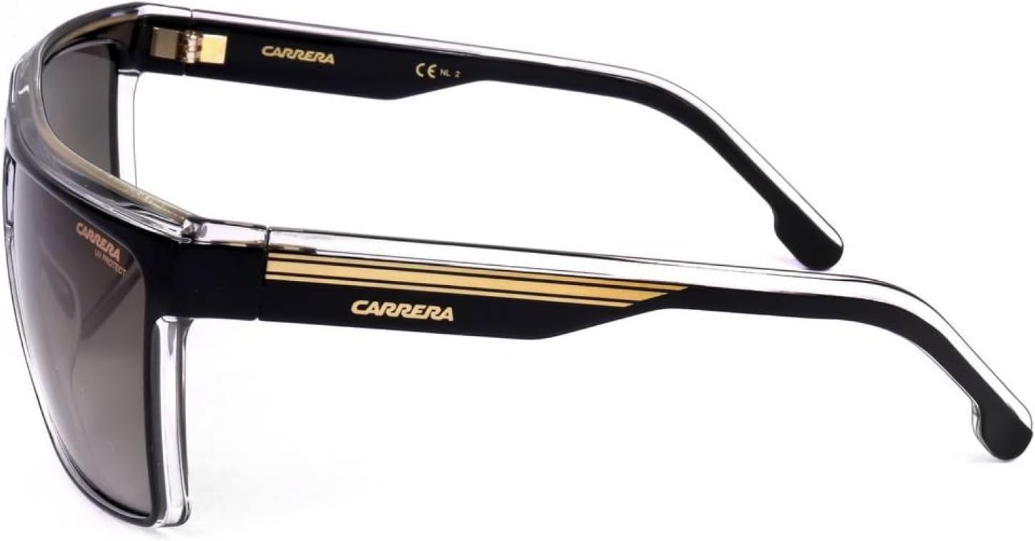 Carrera 22/N Black Gold/Brown Shaded 63/12/130 men Sunglasses