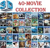 Ultimate 3D Movies Collection - 40 Movies on 3D: Kids/ Action/ Drama/ Horror/ Sci-Fi/ Nature[Man of Steel/ Life of Pi/ Harry Potter/ Hobbit/ Gravity/ Dress/ Mad Max/ Star Trek/ Meg/ X-Men][3D Blu-ray]