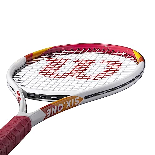 Image of Wilson WR125010U3 Six One Frm3 Strung Tennis Racquet (L3: 4 3 /8) - 264g, 16x20 String Pattern, Lightweight & Precision Control