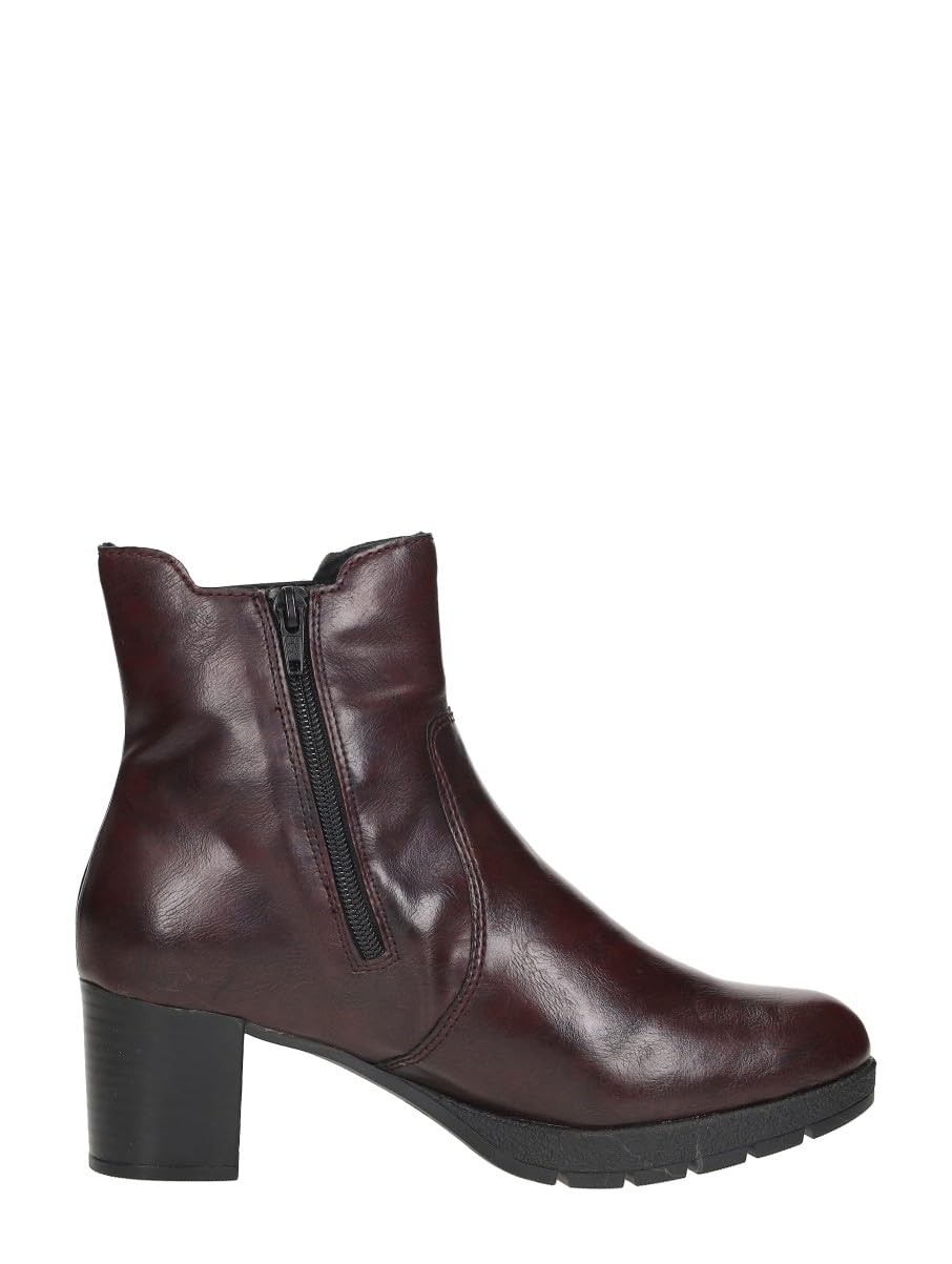 Rieker Bottines Chelsea 77674 pour femme, rouge, 43 EU, rouge, 43 EU