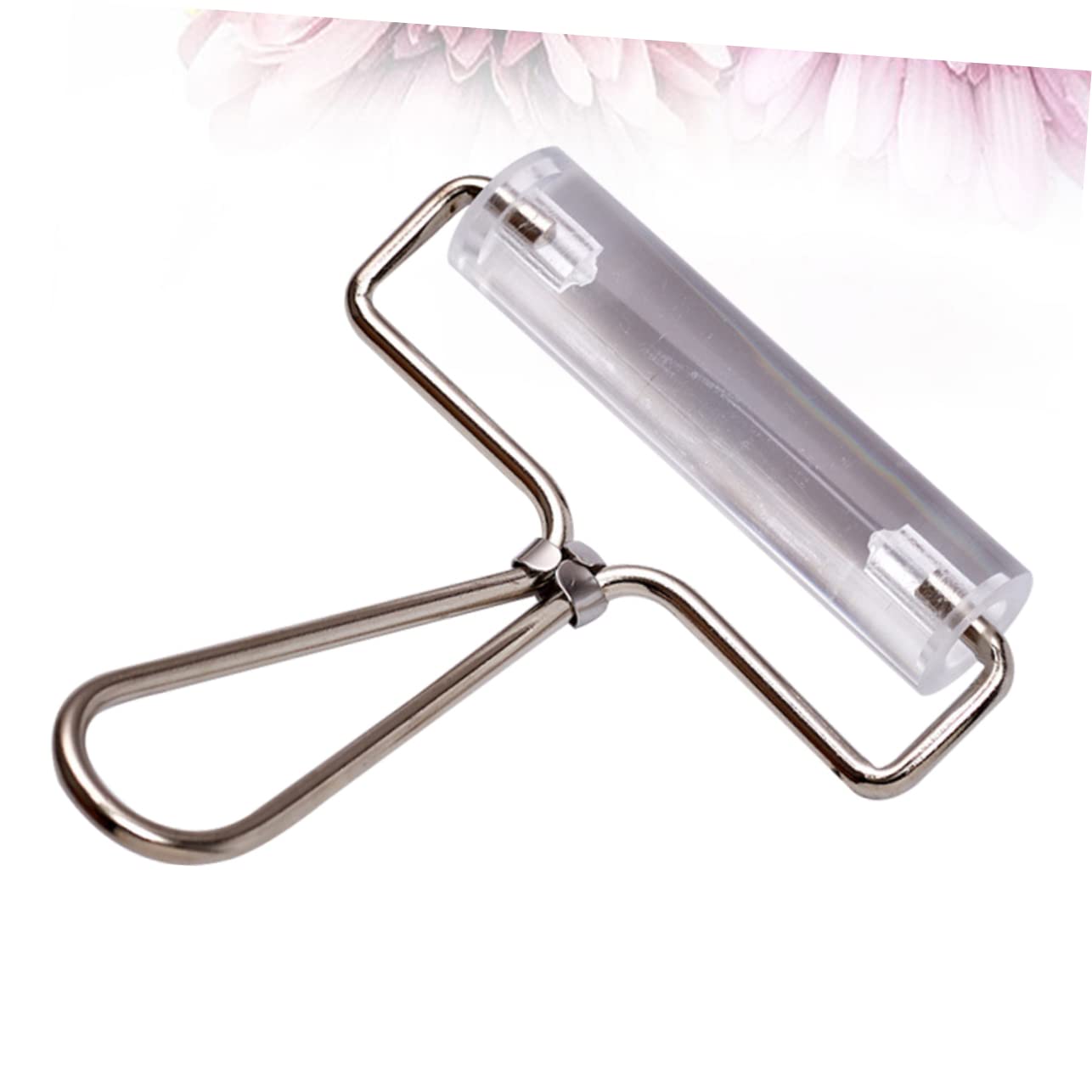 NUOBESTY 3stücke Transparenter -knetroller Mit Metallgriff Druckroller Für Polymer-knete Bastelwerkzeug Für Modellierung Stempeln Und Prägen Langlebig Und Komfortabel Anwendung