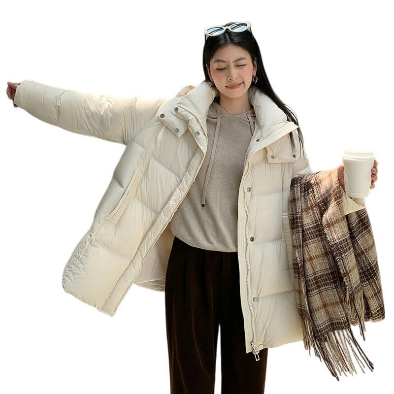 Veste d'hiver mi-longue idéale pour vos sorties urbaines et journées fraîches en ville