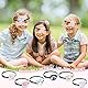 6 Stück Amblyopie Augenklappen Kinder Junge, Amblyopia Kinder Korrektur orthoptischer augenklappe medizinisch für Schielens mit Schnalle,Brille Cover Eye Patch für Lazy Eye (Mädchen – 6 Stück)