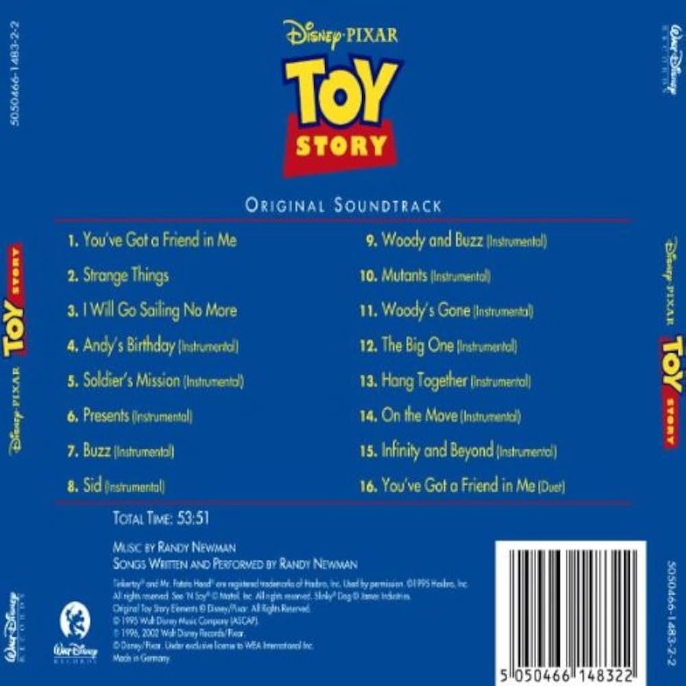 玩具總動員 サウンドトラック CD Amazon.co.jp: トイ・ストーリー オリジナル・サウンドトラック