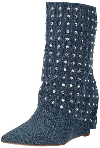 YOKI Women's Fold Over Boot Fashion
